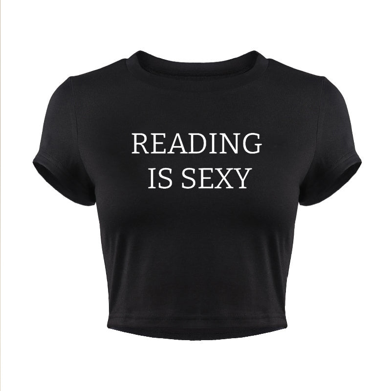 Fashion Crop T-shirt Woman