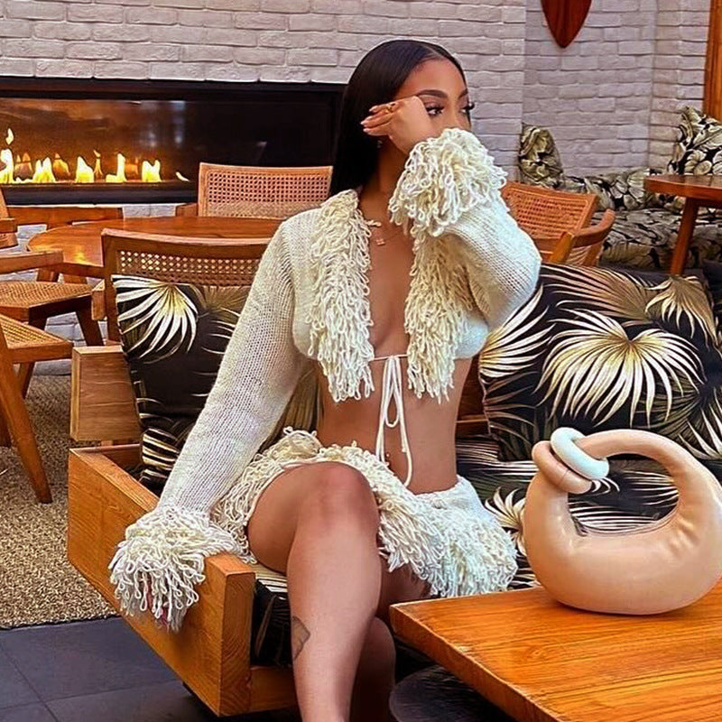 Women's Trendy Leopard Print High Waist Suit