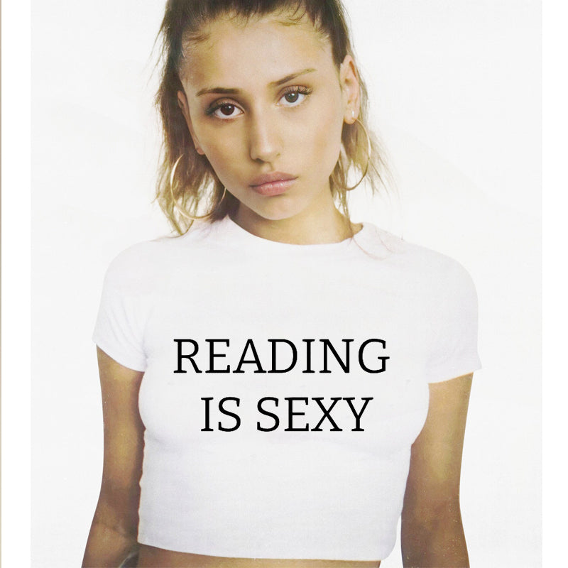 Fashion Crop T-shirt Woman