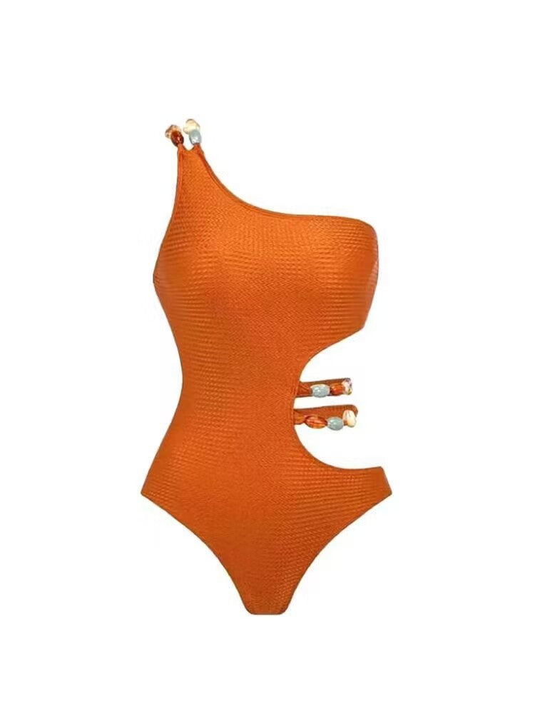 French Style Tulle Skirt Swimsuit