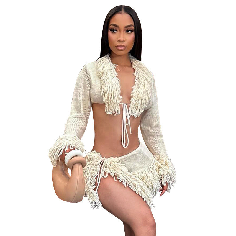Women's Trendy Leopard Print High Waist Suit